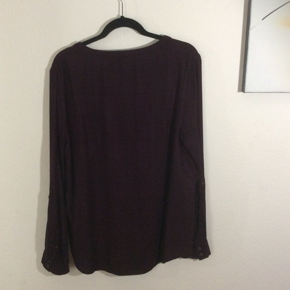 Calvin Klein flannel blouse - Picture 3 of 3